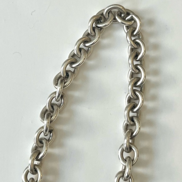 🌀Tiffany& Co. “please return to tiffany & co. new york” oval chain link necklace - Picture 8 of 11